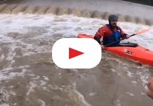 Vsetínská Bečva po letních deštích