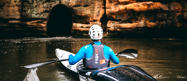 Průrva Ploučnice, jedno z nejromantičtějších vodáckých míst v České republice