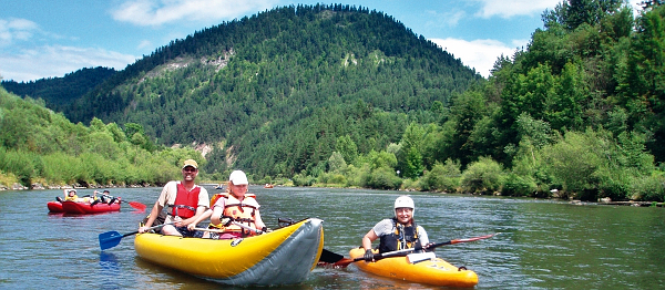 Řeky Orava a Dunajec protékají krásnou krajinou bez jezů