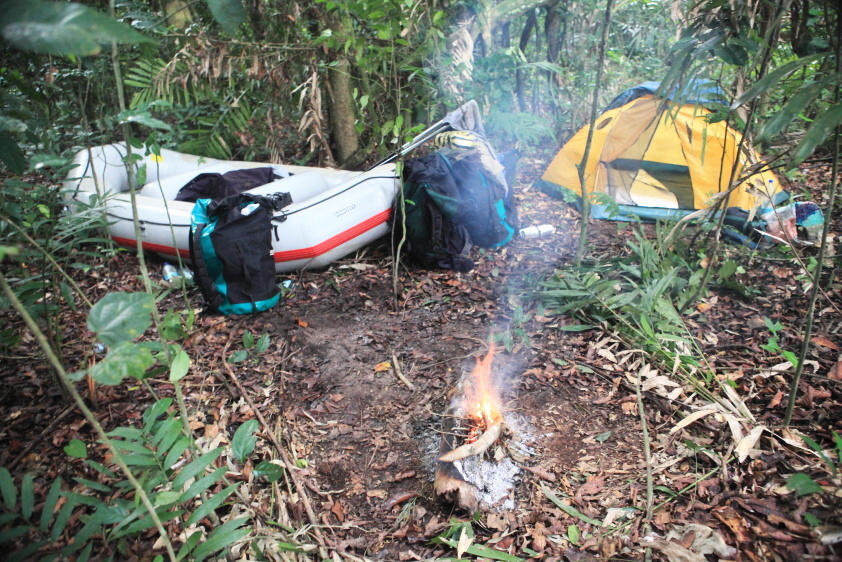 Oheň v pralese, Středoafrická republika