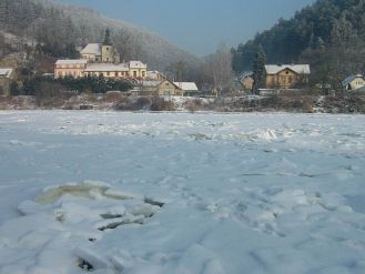 Berounka na bruslích Berounka na bruslích