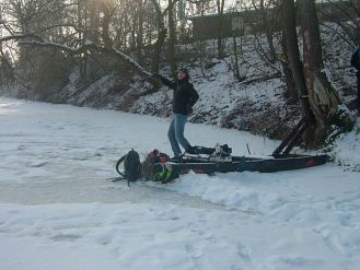 Berounka na bruslích