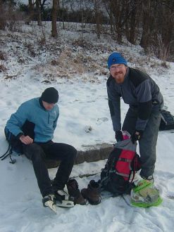 Berounka na bruslích Berounka na bruslích