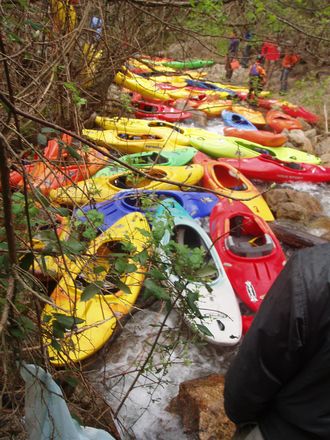 Corsica Kayak Week 2009