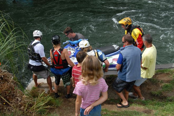 Skútrem přes vodopády
