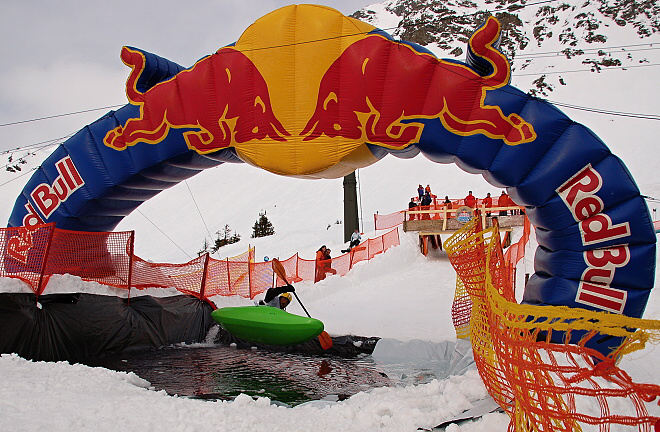 RedBull Snowkayak 2009