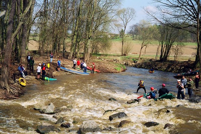 Splutí Mastníku ze Sedlčan do Radíče