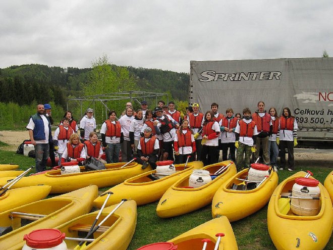 Čistá řeka Sázava 2009