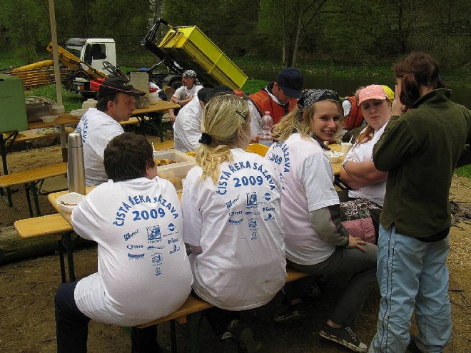 Čistá řeka Sázava 2009