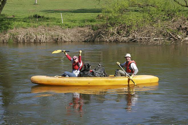 Čistá řeka Sázava 2009