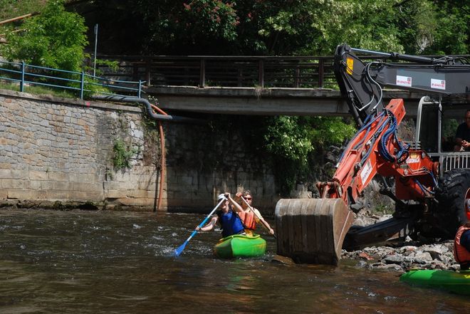 Protože bagr... (nová situace v Českém Krumlově)