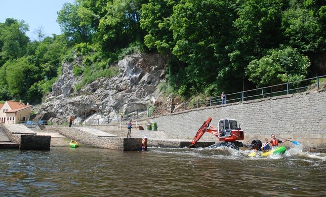 Protože bagr... (nová situace v Českém Krumlově)