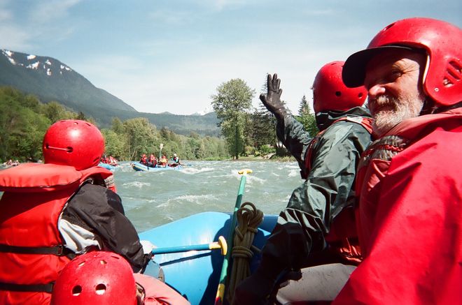 Jak se jezdí na raftu s americkýma drobečkama