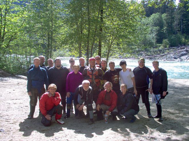 Jak se jezdí na raftu s americkýma drobečkama