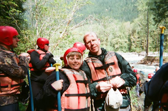 Jak se jezdí na raftu s americkýma drobečkama