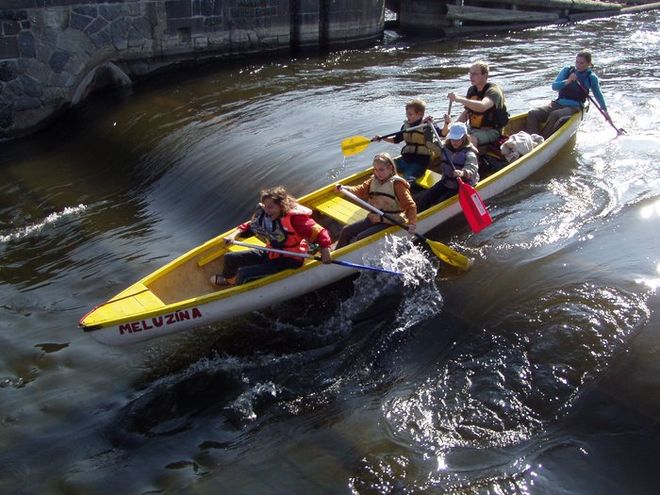 Napříč Prahou – přes tři jezy