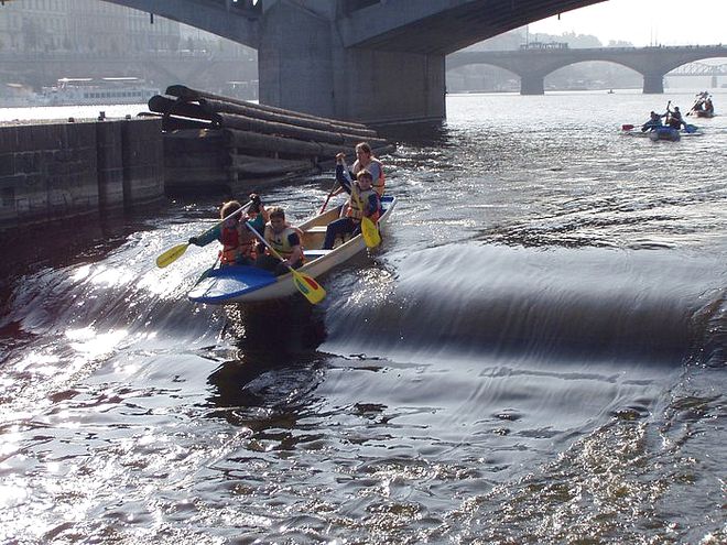 Napříč Prahou – přes tři jezy