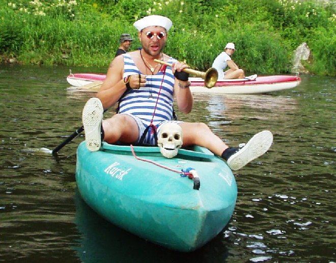 Jak se mění vodáci? Dnes "Vačice" a "Žralok"