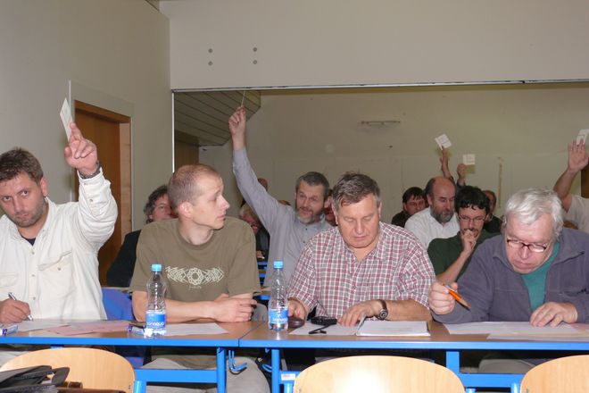 Výroční členská schůze SVT ČSK