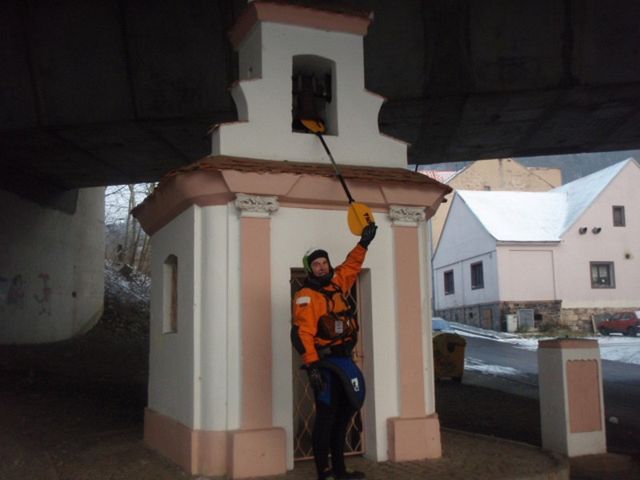 Vánoční jízda po Bílině