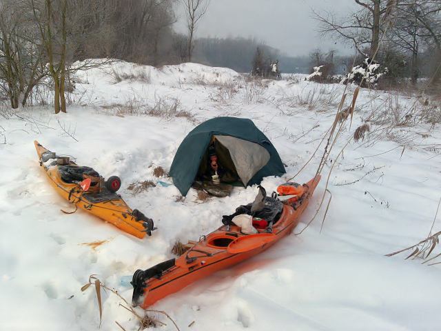 Zimní putování po Labi