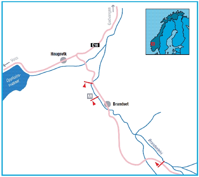 Brandsetelvi – trochu jiná závodní trať