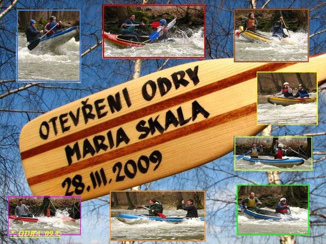 Sjezdy na horní Odře. Otevření Odry.