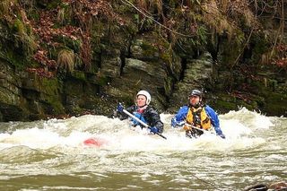 Sjezdy na horní Odře. Otevření Odry.