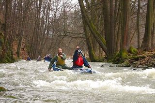 Sjezdy na horní Odře. Otevření Odry.