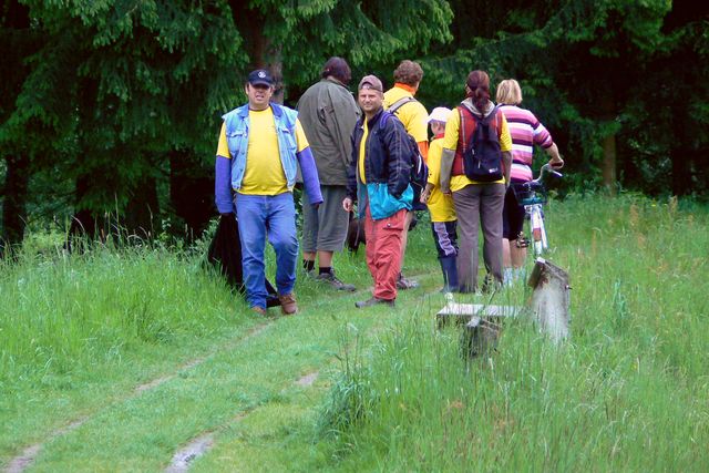 Čištění řeky Otavy 2010