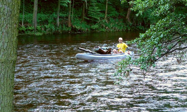 Čištění řeky Otavy 2010