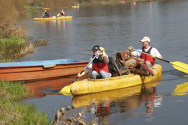 Sázava hlásí: uklizeno!