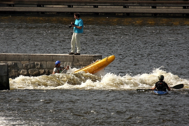 Napříč Prahou – přes tři jezy