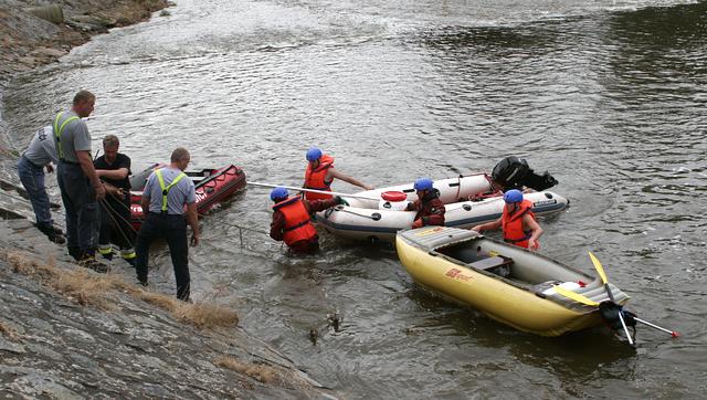 Smrtelná nehoda na Sázavě