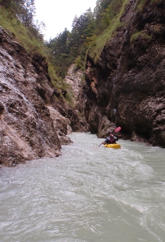 Destrukční Rakousko - potoky v okolí Loferu