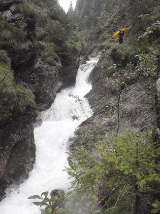 Destrukční Rakousko - potoky v okolí Loferu