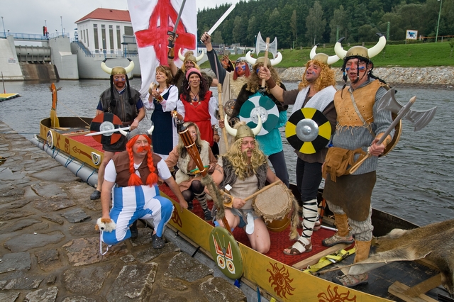 Kuriózní plavidla ve Vyšším Brodě