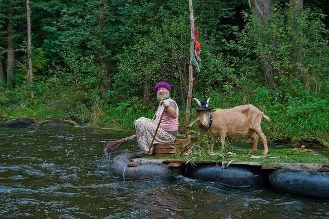 Kuriózní plavidla ve Vyšším Brodě