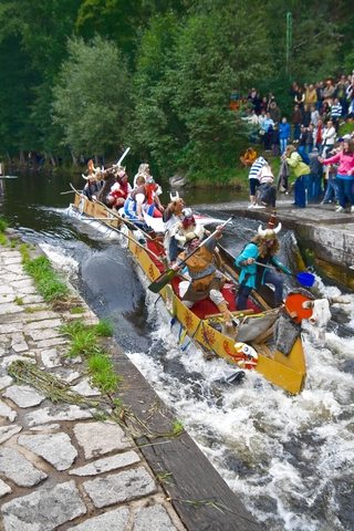 Kuriózní plavidla ve Vyšším Brodě