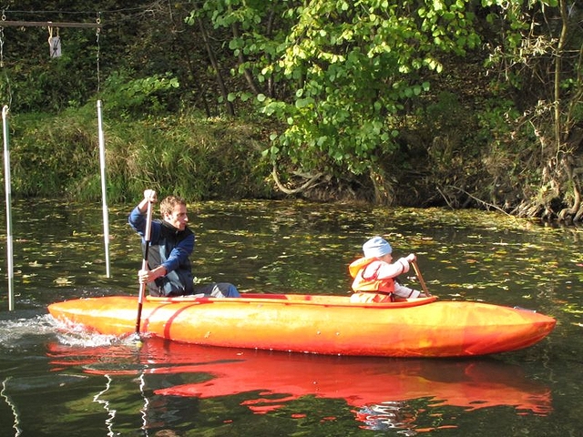 Zavírání řeky Úhlavy 2010  - Bezpečnost na vodě očima dětí