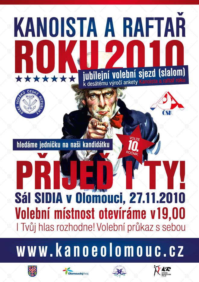 Kanoista a raftař roku 2010