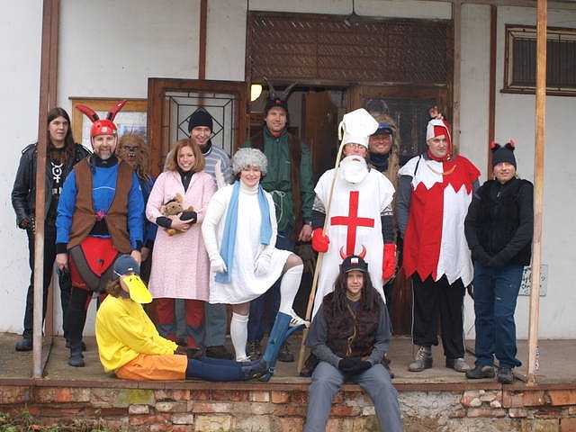 Mikulášská jízda přes Chrudim