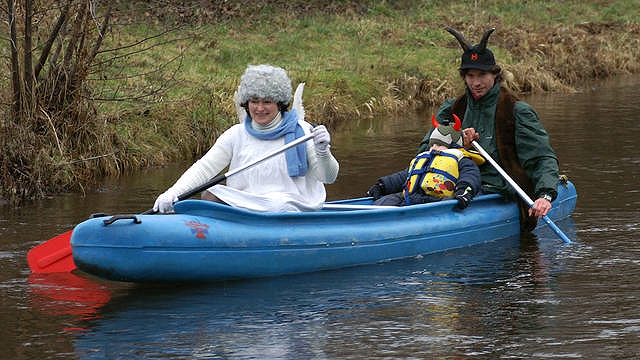Mikulášská jízda přes Chrudim