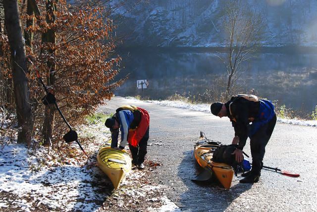 Zimní expres Slapy - Bráník