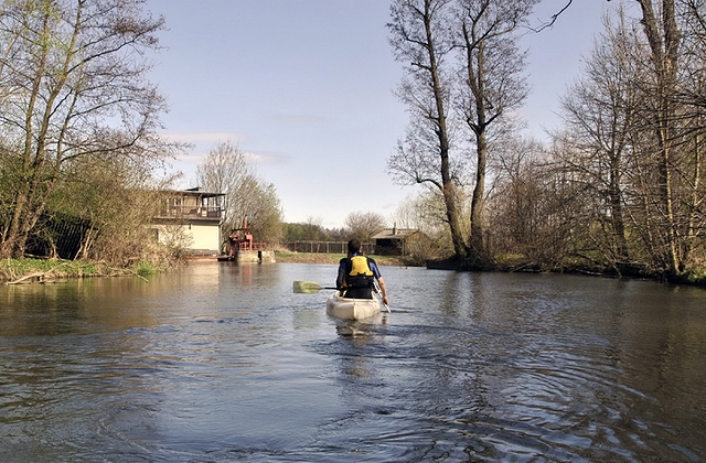 Otevření Vodácké stezky Morava a odemykání Malé vody