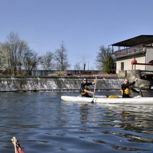 Otevření Vodácké stezky Morava a odemykání Malé vody