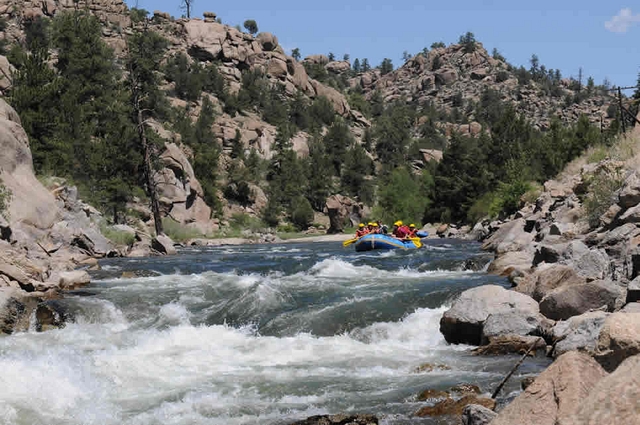 S nafukovačkou v Coloradu