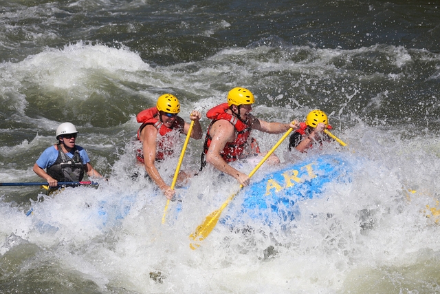 S nafukovačkou v Coloradu