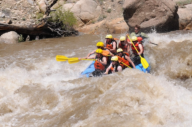S nafukovačkou v Coloradu