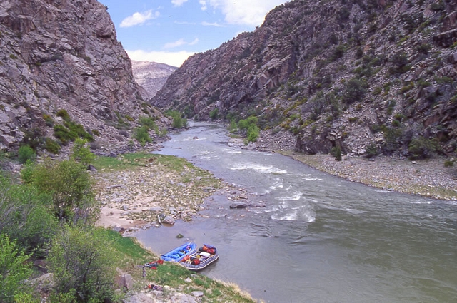 S nafukovačkou v Coloradu